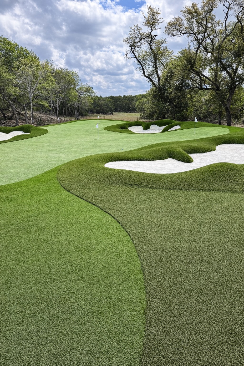 Luxury fire feature and gathering area